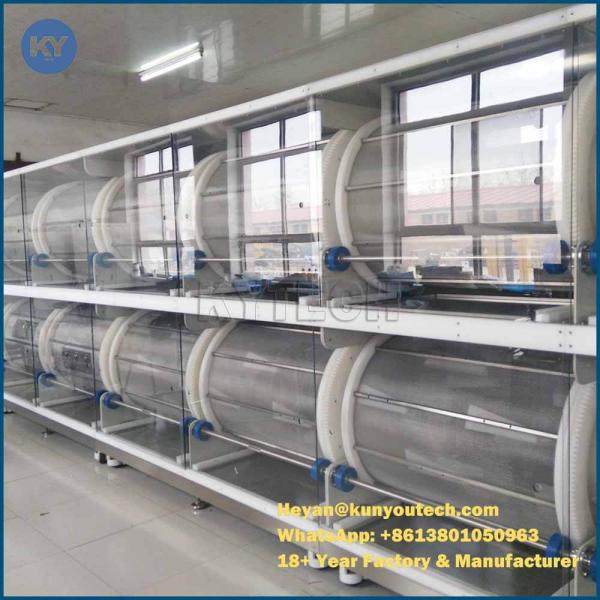 Secadora rotativa de cápsulas blandas TD-3, capacidad 50 kg, SS304/316