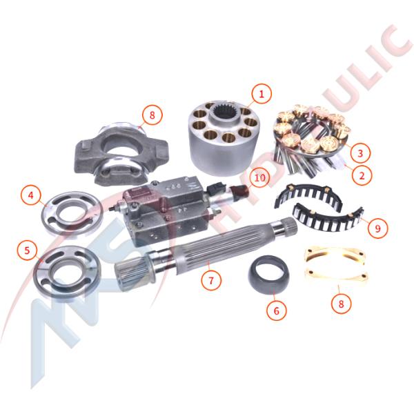 Rexroth series Hydraulic Parts , Hydraulic pumps Parts , Piston pumps Parts