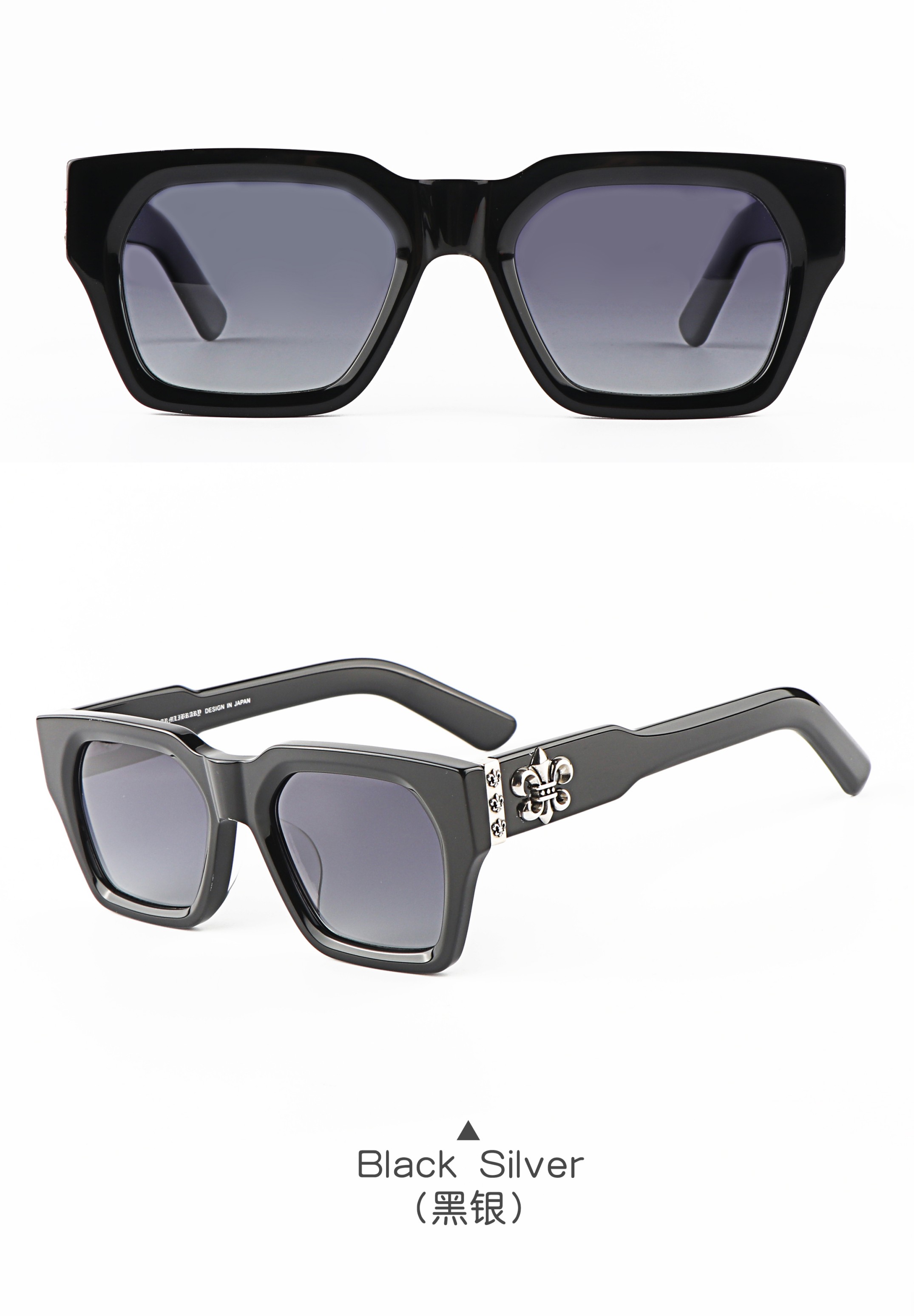 Guangdong Wholesaler Vintage Fashion Party Props Thick Shade Frames Work Outdoors Recreation High Quality Sunglasses Custom logo