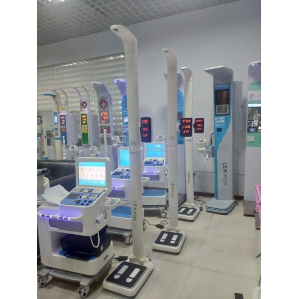 Foldable BMI Height Weight Scale ISO9001 Certified 0-200cm Measurement Range Accurate