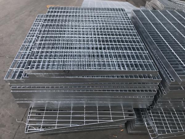 Reja de acero galvanizada de la INMERSIÓN caliente para reja de acero 19-W-4 de la prolongación del andén del piso y del foso
