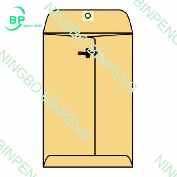 Kraft Envelope Clasp Inserting And Hole Punching Machine BP001 made in china