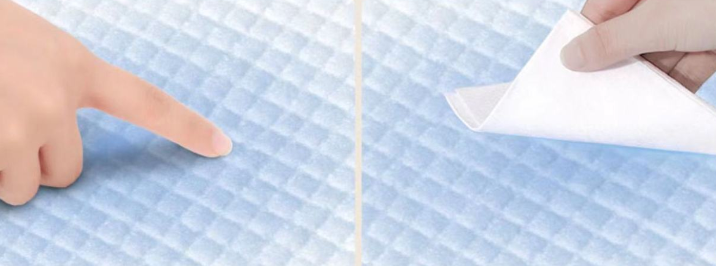 Breathable Fabric Diaper Pad Soft Hypoallergenic Baby Diaper Pad Providing Breathable Comfortable Skin Friendly Features