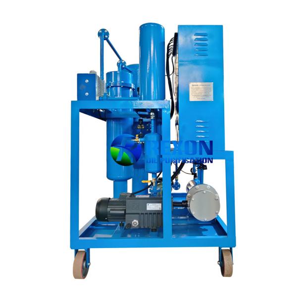 Óleo de vácuo Desidratação de vácuo Purificador de óleo hidráulico PLC Controle totalmente automático 30 KW Potência de aquecimento