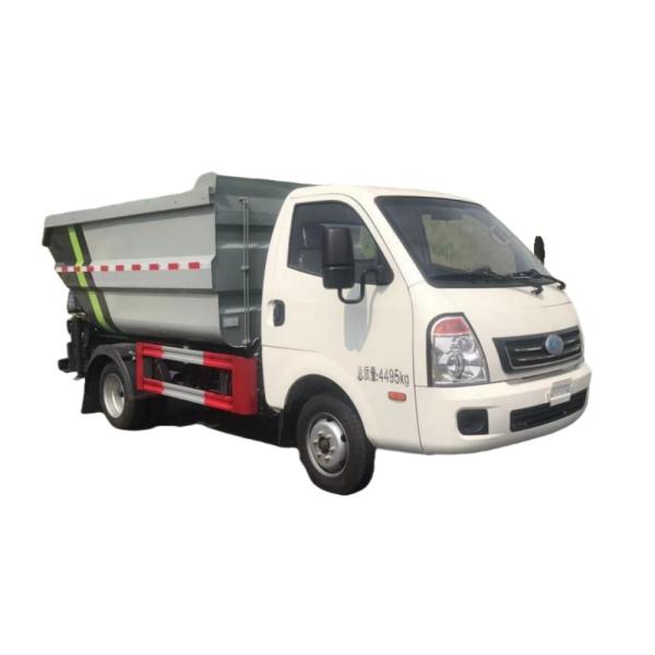 Pure Electric Self-Loading Garbage Truck Meeting the Demands of Custom's Requirements for Waste Management