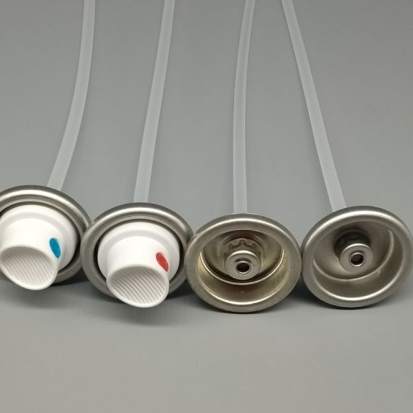 Valve femelle professionnelle pour aérosols adhésifs et colles en spray