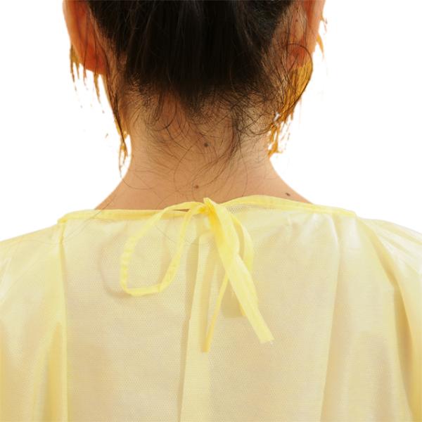 Long Sleeves Sterile Elastic Cuff Non-woven Hospital Medical Surgical Disposable Isolation Gown