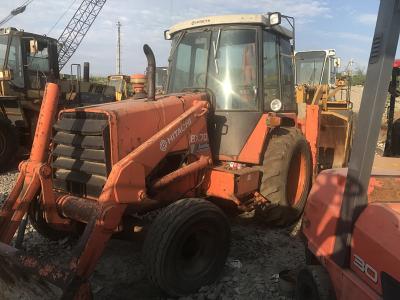 1999 anos usaram o carregador do Backhoe, cubeta usada BX70 dos carregadores 0.8cbm da roda de Hitachi