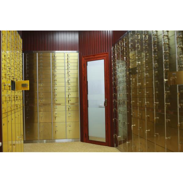 Stainless Steel Height 350mm Depth 500mm Vault Safe Box For Central Bank