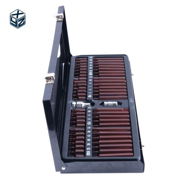 Precision Machining Industrial Grade S2 Alloy Steel Hand Tool Set 54pcs Bits Included