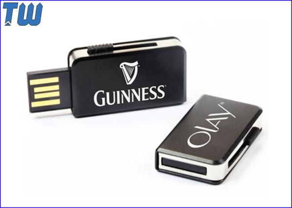 Metal Slip Book Usb Flash Disk Pen Drive Mini Design Smooth Touch