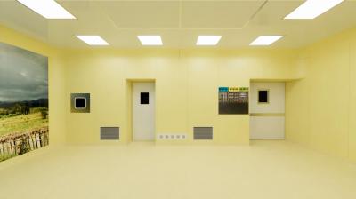 Antibacterial Silver Ion Coated Modular Operating Room Wall Panel with Customizable Design and Class A Fire Rating
