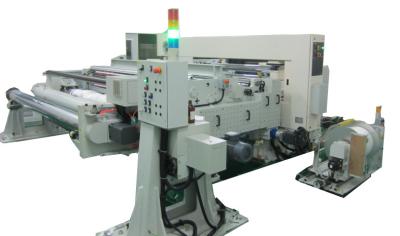 Elevada precisão de corte da máquina do rebobinamento do filme plástico de HMI 1000mm