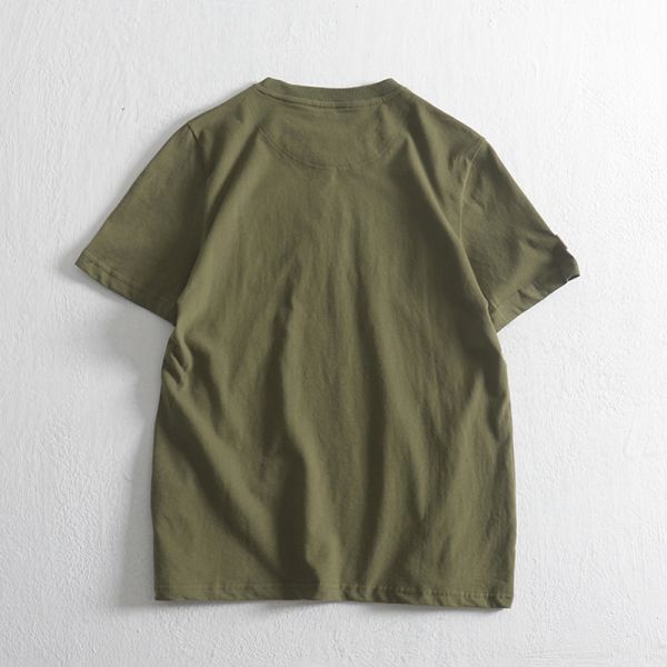 Custom 3d Emboss Printing t Shirt 100% Cotton Tee Print Logo Graphic Letter Short-sleeve t Shirt for Men