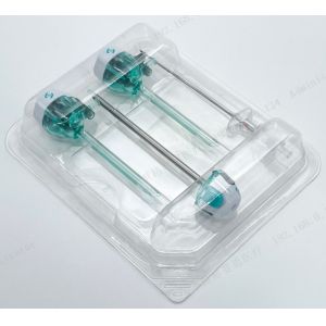 5mm оптически Laparoscopic Trocar установили устранимый Cannula Veress Endobag Trocar