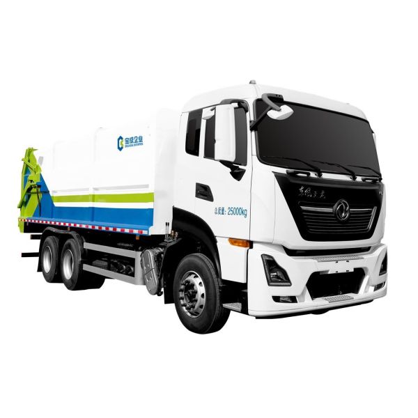 High-Capacity Municipal Waste Collection Docking Sanitation Truck