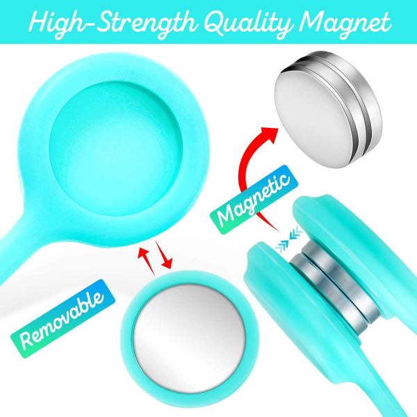 Silicone Reusable Colorful Magnetic Cable Rubber Zip Ties Clip for Electronics Magnetic Cable Organizer Cable Ties