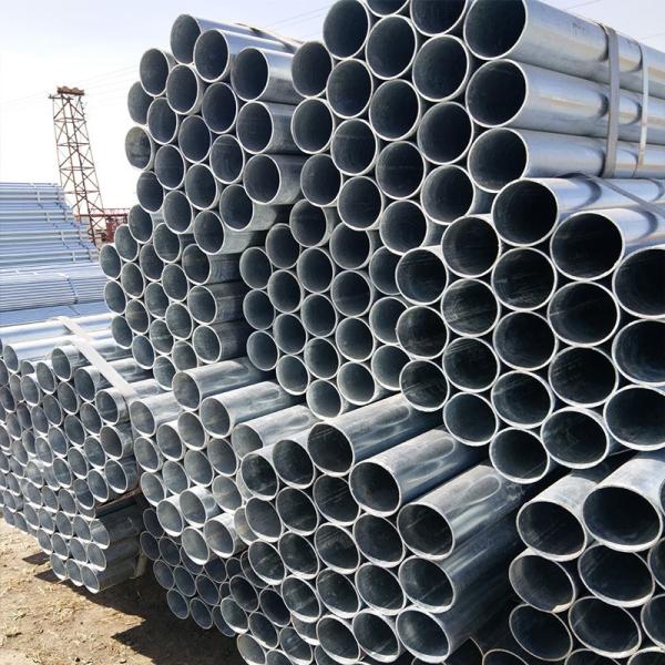 ASTM 2 polegadas tubo galvanizado a quente com material de ferro galvanizado