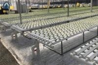 High Yield Agriculture Hydroponic Growing System Greenhouse NFT Growing Troughs
