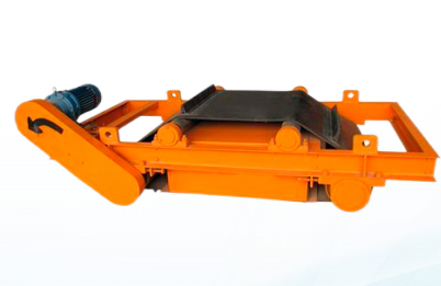 Auto-Cleaning Suspended Electromagnetic Separator for Continuous Operation Labor