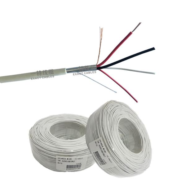 2X0.5 2X0.22 CPR CCA/TC/BC/TCCA Stranded Composite Alarm Cable Performance Guaranteed