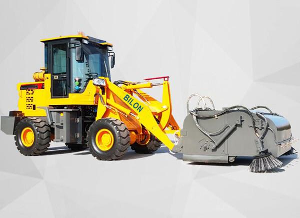 A multi maquinaria de construção de estradas funcional 76KW Caterpillar roda o carregador