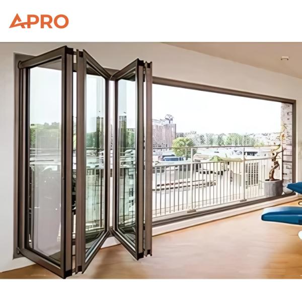 Versatile Aluminum Folding Doors for Enhanced Aesthetics and Seamless Transitions