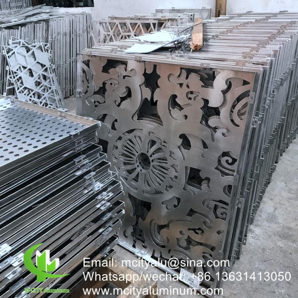 3D металлический садовый экран алюминиевый экран конфиденциальности металлический фасад облицовочный лист 2,5 м декорация стены фасада