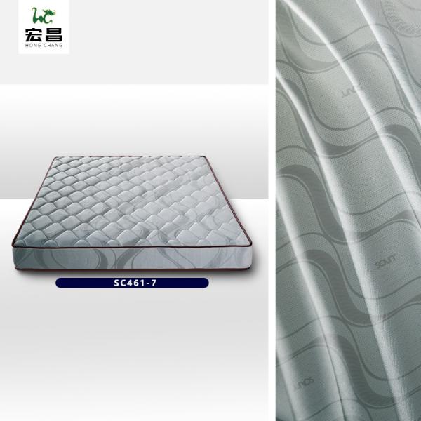 84 inch 90g Mattress Covering Fabric Breathable Polyester Fabric