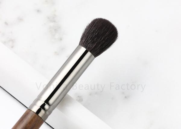 Escova natural do destaque da escova do pó do círculo do cabelo da cabra de Vonira para o artista Makeup Tools