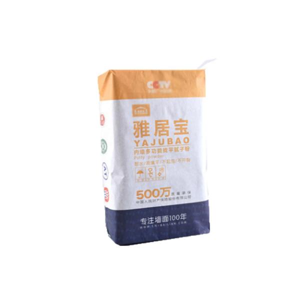 Eco Friendly Kraft Paper Sacks Chemical Material Agricultural  Fertilizer Packaging