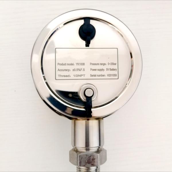 Манометр USB цифров SS304 100mm с регистратором данных