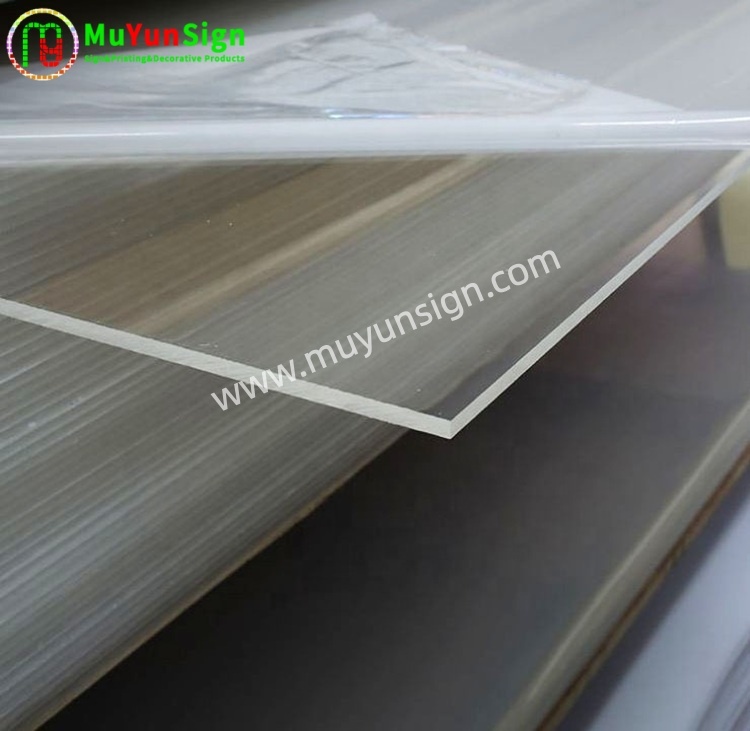 Premium Clear Acrylic Sheet – High-Clarity Shatterproof Plexiglass Board, Weather-Resistant Cast Acrylic Panel for Signage, Display Stands & DIY Crafts