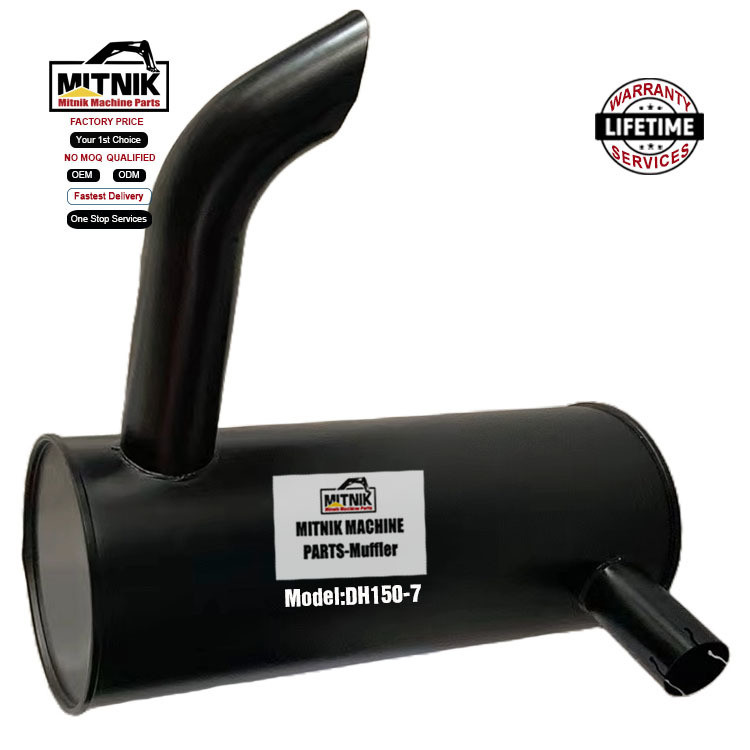 DH220 DH150 DH225 Excavator Construction Machinery Parts Silencer Muffler Exhaust