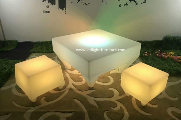 Unique Design RGB Outdoor LED Party Furniture Brightness With Remote Control