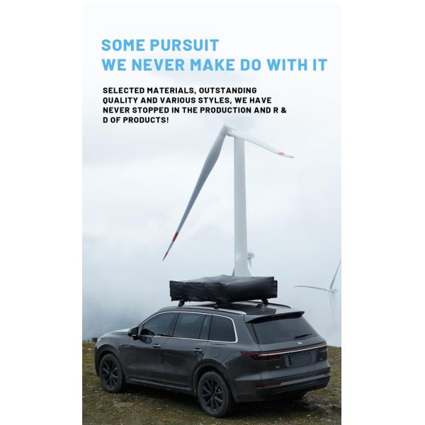 190x310x310cm Outdoor Vehicle Roof Top Tent 2000-3000 mm Custom Color Oxford