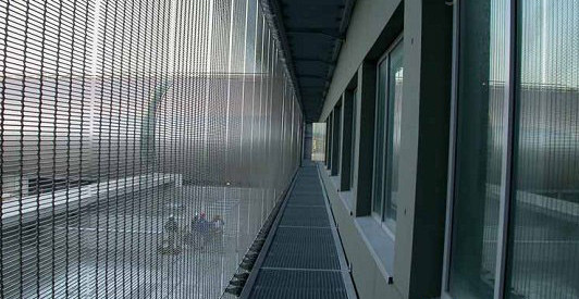 Stainless Steel Architectural Metal Screen For Facade Sunshade Partition Cladding