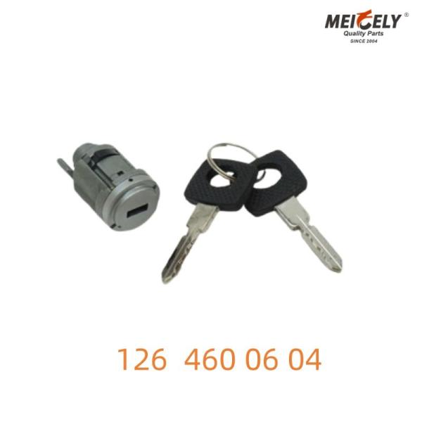 126 460 06 04 OEM Ignition Lock Cylinder With Key For Mercedes-Benz
