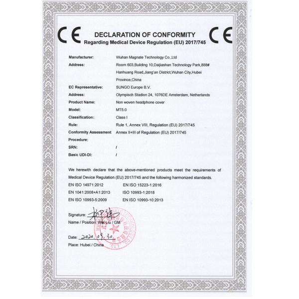 Disposable PP Non-Woven Beard Cover 45x20cm 100pcs Pack