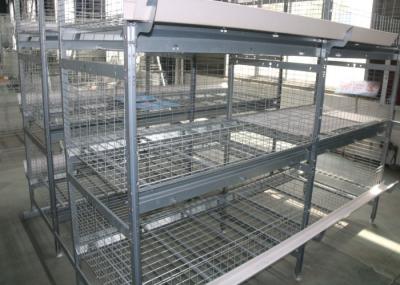High Capacity H Type Poultry Cage Low Noise ISO9001 Certification