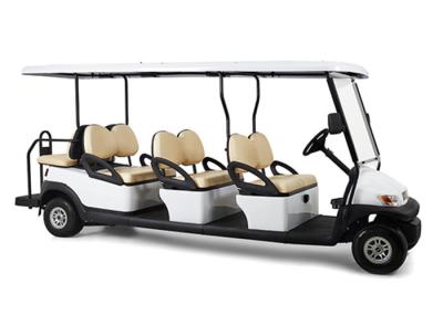 Aluminum Rim 8 Seater Golf Cart , Club Car Golf Buggy With Rear Facing Seat