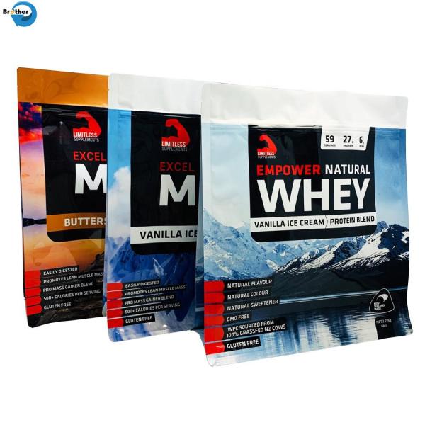 Stand up Pouch with Zipper/ Colorful Printing Flexible Plastic Food Packaging/ Laminated Material Structure with Window