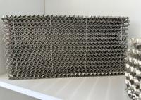 Silver Metal Structured Packing Low Pressure Drop For Distillation Towers