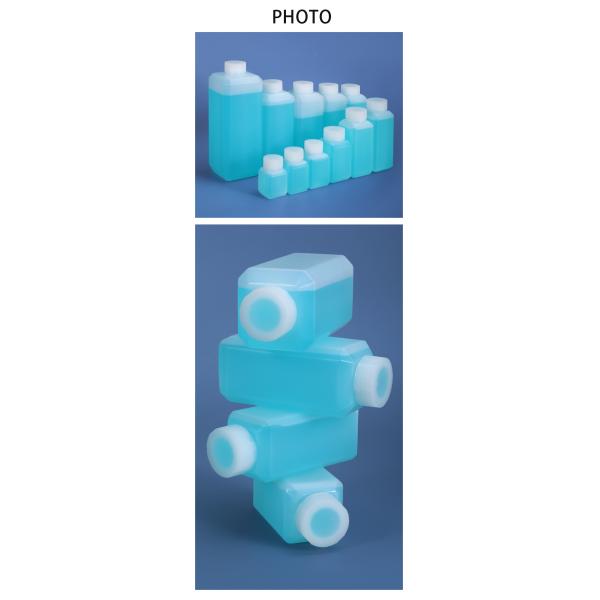 Biochemistry 500ml 16 Oz HDPE Bottle Transulcent Plastic Vials For Pharmaceutical