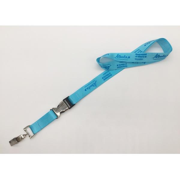 2.0CM Wide Promitonal  Silk-screen Printing Lanyards with Red  Nylon material
