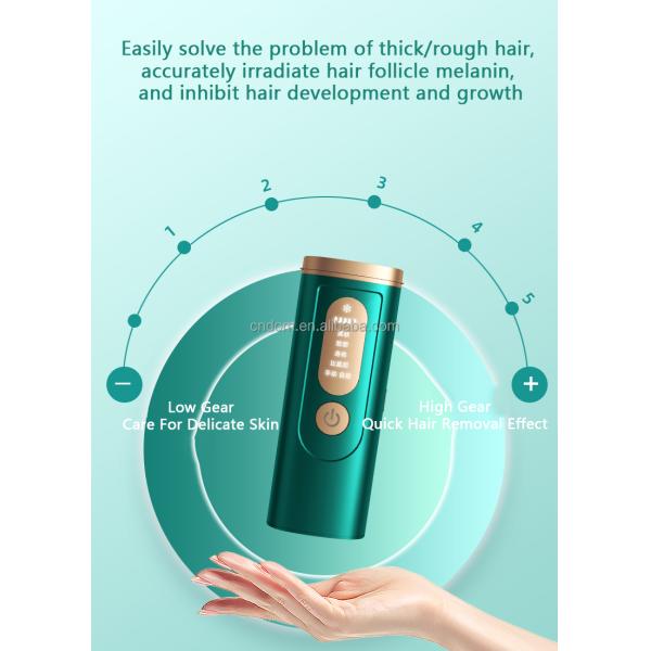 5 Modes Painless Crystal Hair Removal Device 0.2kg for Smooth and Hair-free Skin