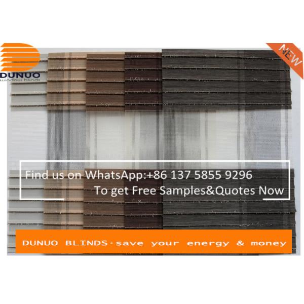 Pleat Zebra Blinds roller blinds manufacturer and roller blinds supplier--China Dunuo Textile Company Limited..jpg
