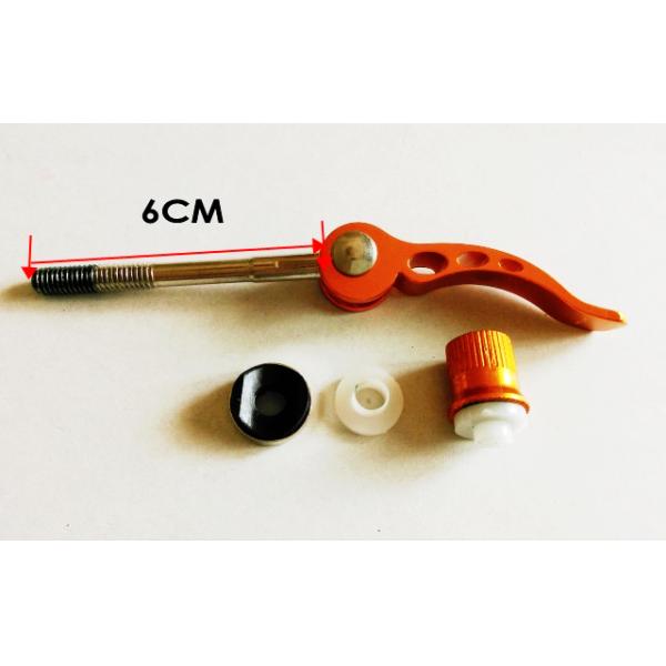 Outdoor Bicycle Quick Release Aluminium Alloy Bike Seat Post Clamp Skewer Bolt Mountain Bike Road Bike Seat Tube Clamp