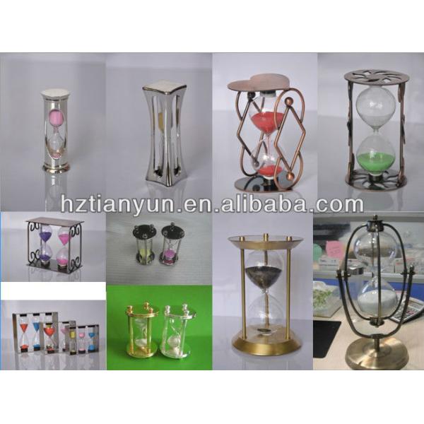 Ampulheta de plástico não quebrada 5 minutos faça você mesmo ampulheta de areia