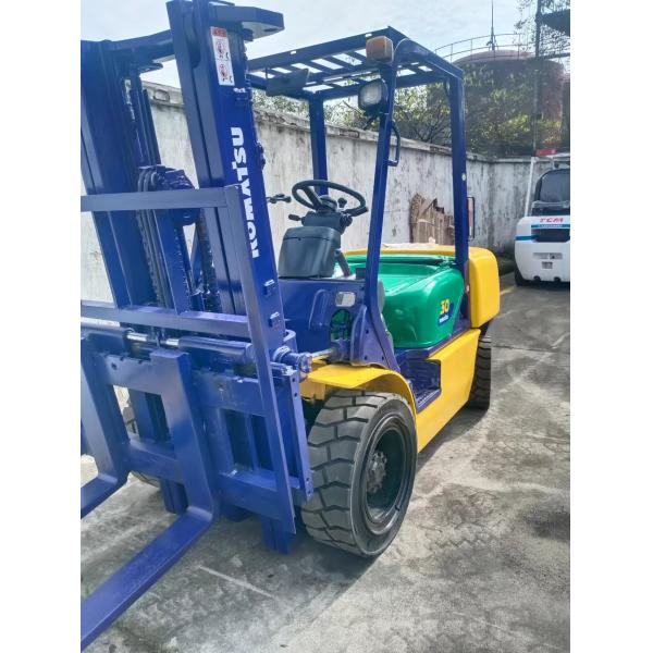 2022 Japan Original 3Ton Forklift KOMATSU FD30 FD35 FD40 FD45 FD50 with YANMAR Engine